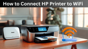 how to connect hp printer to wifi