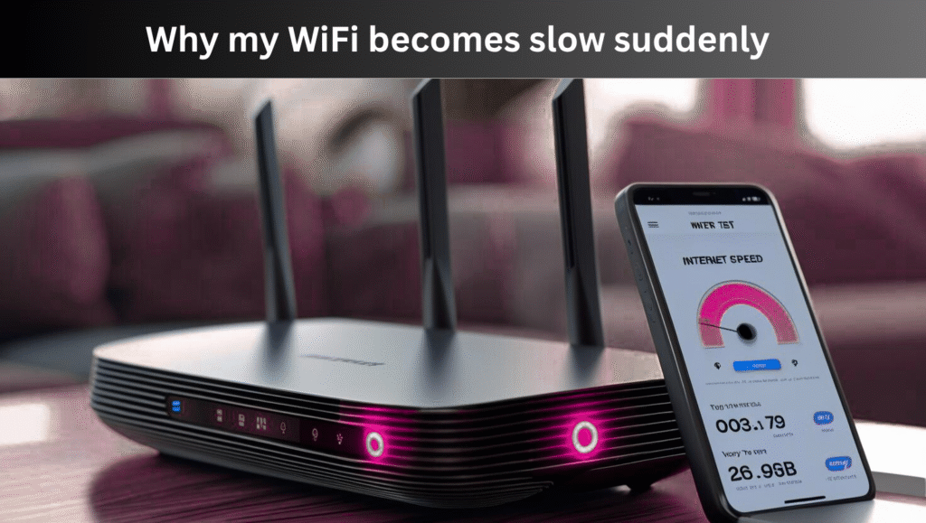 Why My WiFi Becomes Slow Suddenly? Common Reasons And Their Solution