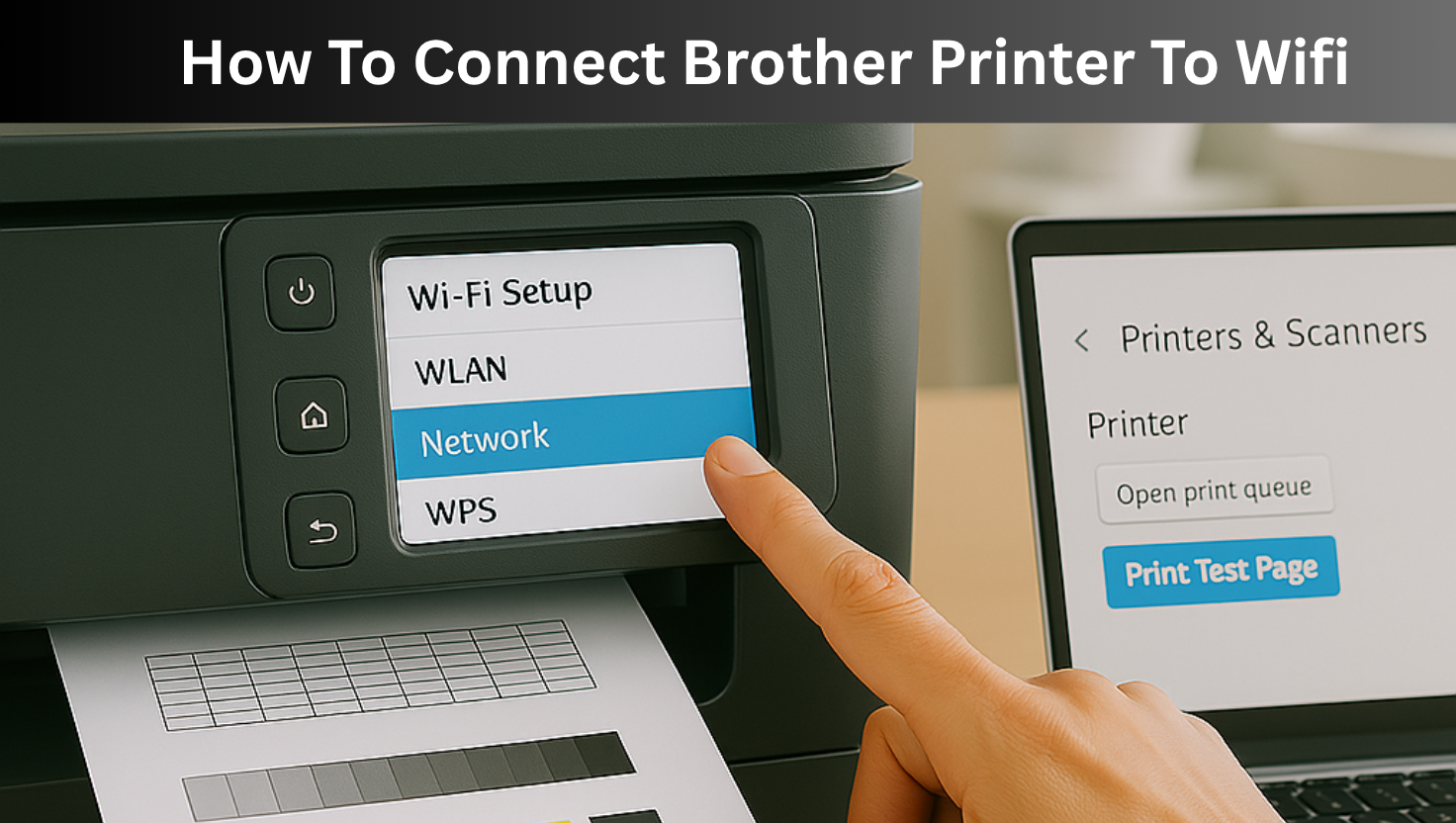 How To Connect Brother Printer To Wifi