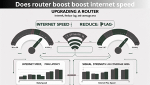 does a router boost internet speed