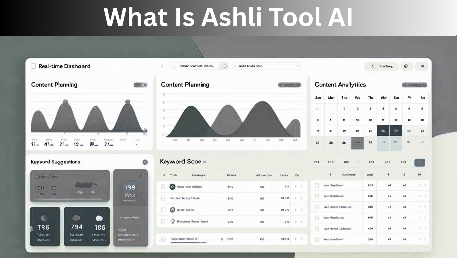 What Is Ashli Tool AI