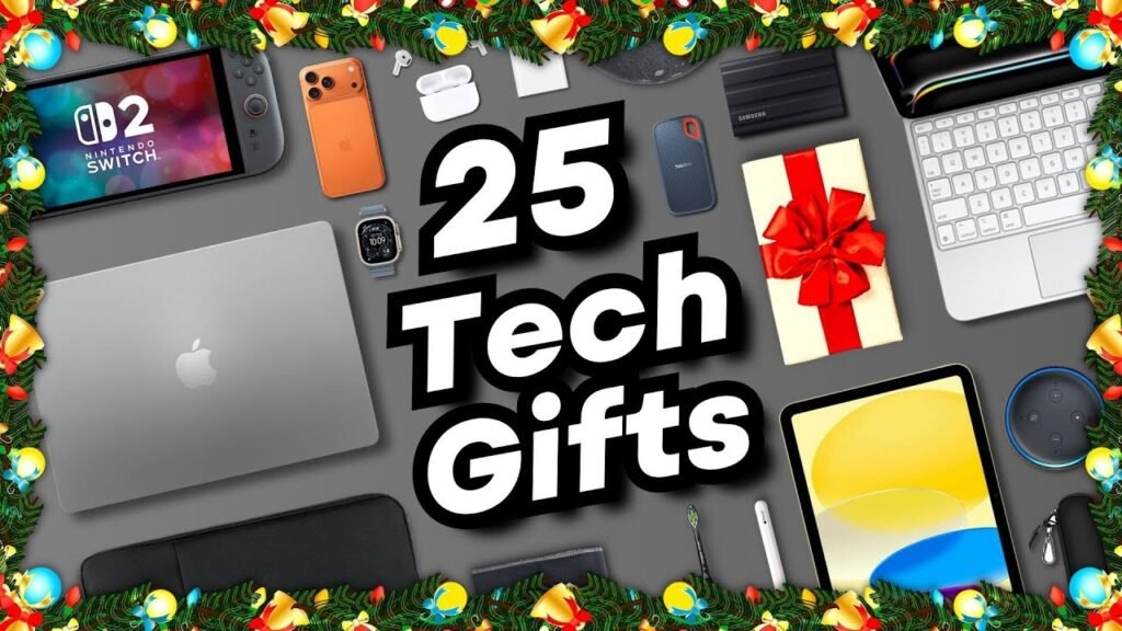25 BEST Christmas Tech Gifts Holiday 2025 Gift Guide