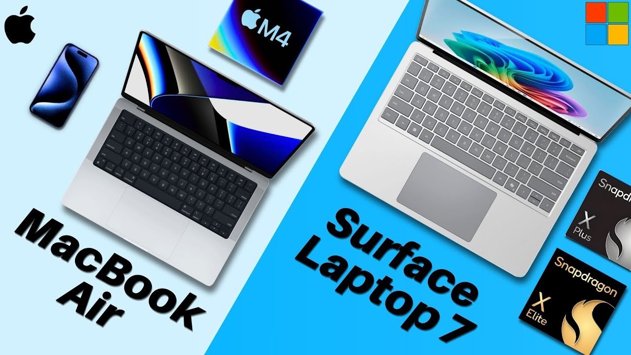 M4 MacBook Air vs Surface Laptop 7