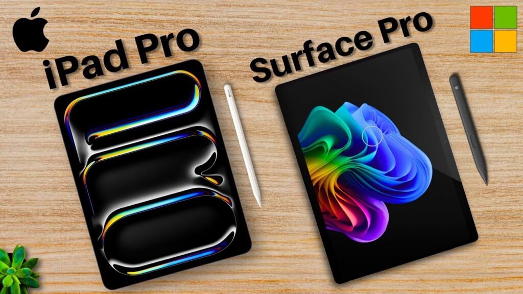 M4 iPad Pro vs Surface Pro 11