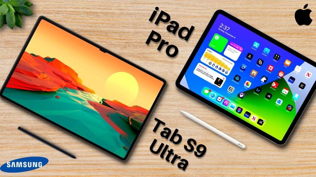 Samsung Galaxy Tab S9 Ultra vs Apple M2 iPad Pro