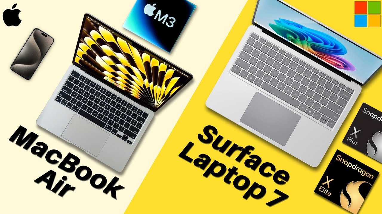 Surface Laptop 7 Vs M3 MacBook Air